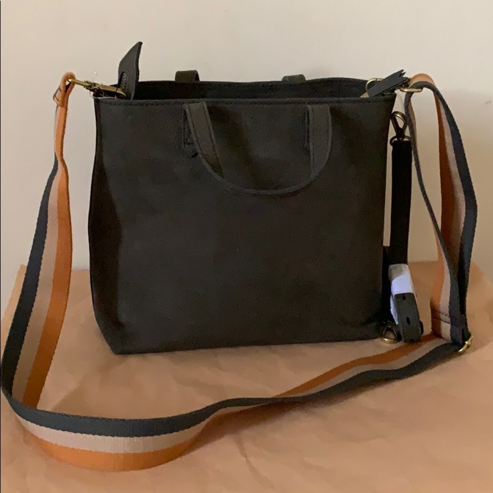 Madewell The Zip-top Transport Crossbody in Nubuck - Picture 5 of 8